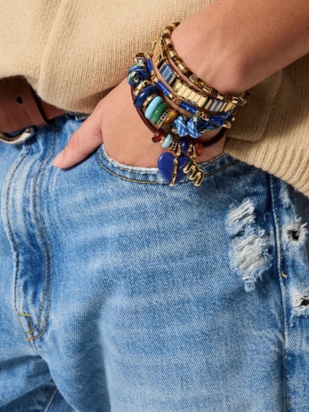 Roxanne Assoulin New Denim Happy Cord Set - Picture 8 of 9